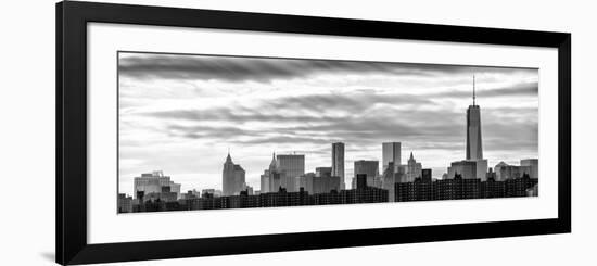 Panoramic Landscape with One Trade Center (1WTC)-Philippe Hugonnard-Framed Photographic Print