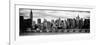 Panoramic Landscape with the Chrysler Building and Empire State Building Views-Philippe Hugonnard-Framed Photographic Print