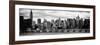 Panoramic Landscape with the Chrysler Building and Empire State Building Views-Philippe Hugonnard-Framed Photographic Print