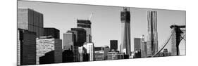 Panoramic - Landscapes - Brooklyn Bridge - New York - United States-Philippe Hugonnard-Mounted Photographic Print