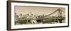 Panoramic - Landscapes - Brooklyn Bridge - New York - United States-Philippe Hugonnard-Framed Photographic Print