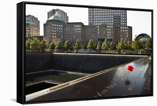 Panoramic Landscapes - Memorial - World Trade Center - New York - United States-Philippe Hugonnard-Framed Stretched Canvas