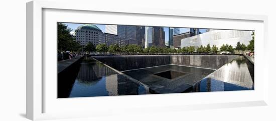 Panoramic Landscapes - Memorial - World Trade Center - New York - United States-Philippe Hugonnard-Framed Photographic Print