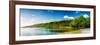 Panoramic Long Exposure Shot of A Lake in Northern Norway-Lamarinx-Framed Photographic Print