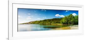 Panoramic Long Exposure Shot of A Lake in Northern Norway-Lamarinx-Framed Photographic Print