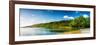 Panoramic Long Exposure Shot of A Lake in Northern Norway-Lamarinx-Framed Photographic Print