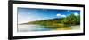 Panoramic Long Exposure Shot of A Lake in Northern Norway-Lamarinx-Framed Photographic Print