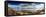 Panoramic Long Exposure Shot of A Norwegian Fjord-Lamarinx-Framed Stretched Canvas