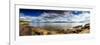 Panoramic Long Exposure Shot of A Norwegian Fjord-Lamarinx-Framed Photographic Print