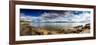 Panoramic Long Exposure Shot of A Norwegian Fjord-Lamarinx-Framed Photographic Print