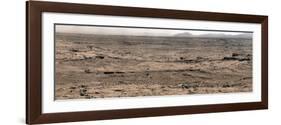Panoramic Mosaic of Mars Showing a Site Called Rocknest-null-Framed Photographic Print