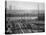 Panoramic of New York City Skyline Seen from New Jersey-Andreas Feininger-Stretched Canvas