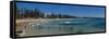 Panoramic of Surf Lifesaving Contest, Manly Beach, Sydney, New South Wales, Australia, Pacific-Giles Bracher-Framed Stretched Canvas