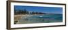 Panoramic of Surf Lifesaving Contest, Manly Beach, Sydney, New South Wales, Australia, Pacific-Giles Bracher-Framed Photographic Print