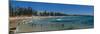 Panoramic of Surf Lifesaving Contest, Manly Beach, Sydney, New South Wales, Australia, Pacific-Giles Bracher-Mounted Photographic Print