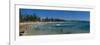 Panoramic of Surf Lifesaving Contest, Manly Beach, Sydney, New South Wales, Australia, Pacific-Giles Bracher-Framed Photographic Print