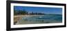 Panoramic of Surf Lifesaving Contest, Manly Beach, Sydney, New South Wales, Australia, Pacific-Giles Bracher-Framed Photographic Print