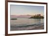 Panoramic of the Marquette Harbor Lighthouse on Lake Superior in Marquette, Michigan USA-Chuck Haney-Framed Premium Photographic Print