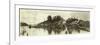 Panoramic Photo of Gig Harbor, WA (January 16, 1927)-Marvin Boland-Framed Giclee Print