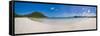 Panoramic Photo of Idyllic Selong Belanak Beach, South Lombok, Indonesia, Southeast Asia, Asia-Matthew Williams-Ellis-Framed Stretched Canvas