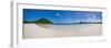 Panoramic Photo of Idyllic Selong Belanak Beach, South Lombok, Indonesia, Southeast Asia, Asia-Matthew Williams-Ellis-Framed Photographic Print