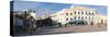 Panoramic Photo of Moulay Assan Square-Matthew Williams-Ellis-Stretched Canvas