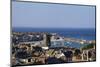 Panoramic Photo of St. Ives Church and Old Harbour-Peter Barritt-Mounted Photographic Print