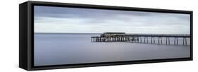 Panoramic Picture of Deal Pier, Deal, Kent, England, United Kingdom-John Woodworth-Framed Stretched Canvas