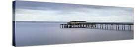 Panoramic Picture of Deal Pier, Deal, Kent, England, United Kingdom-John Woodworth-Stretched Canvas