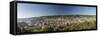 Panoramic picture of Trieste-enricocacciafotografie-Framed Stretched Canvas