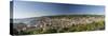 Panoramic picture of Trieste-enricocacciafotografie-Stretched Canvas