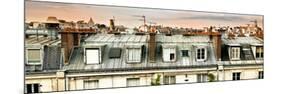 Panoramic Rooftops View, Sacre-Cœur Basilica, Paris, France-Philippe Hugonnard-Mounted Photographic Print