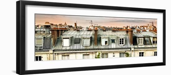 Panoramic Rooftops View, Sacre-Cœur Basilica, Paris, France-Philippe Hugonnard-Framed Photographic Print