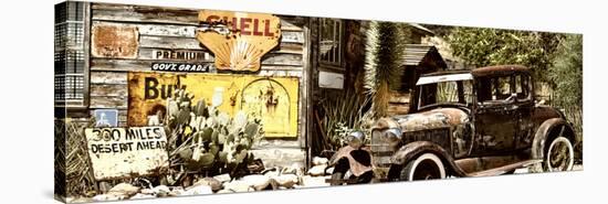 Panoramic - Route 66 - Gas Station - Arizona - United States-Philippe Hugonnard-Stretched Canvas