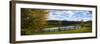 Panoramic scene in the vineyards in Virginia.-Michele Niles-Framed Photographic Print