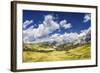 Panoramic Shot of a Field in the Dolomite Alps, Northern Italy-null-Framed Photographic Print