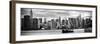 Panoramic Skyline Manhattan with Empire State Building and Chrysler Building-Philippe Hugonnard-Framed Photographic Print