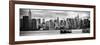 Panoramic Skyline Manhattan with Empire State Building and Chrysler Building-Philippe Hugonnard-Framed Photographic Print