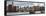 Panoramic Skyline Manhattan with Empire State Building and Chrysler Building-Philippe Hugonnard-Framed Stretched Canvas