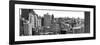 Panoramic Skyline Manhattan-Philippe Hugonnard-Framed Photographic Print