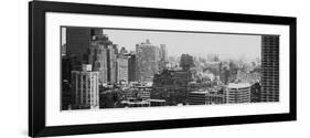 Panoramic Skyline Manhattan-Philippe Hugonnard-Framed Photographic Print