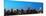 Panoramic Skyline of the Skyscrapers of Manhattan by Nightfall from Brooklyn-Philippe Hugonnard-Mounted Photographic Print