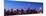 Panoramic Skyline of the Skyscrapers of Manhattan by Nightfall from Brooklyn-Philippe Hugonnard-Mounted Photographic Print