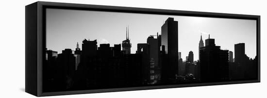 Panoramic Skyscrapers and Buildings Views-Philippe Hugonnard-Framed Stretched Canvas