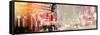 Panoramic Street View-Philippe Hugonnard-Framed Stretched Canvas