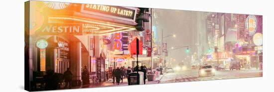 Panoramic Street View-Philippe Hugonnard-Stretched Canvas