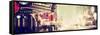 Panoramic Street View-Philippe Hugonnard-Framed Stretched Canvas