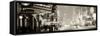 Panoramic Street View-Philippe Hugonnard-Framed Stretched Canvas