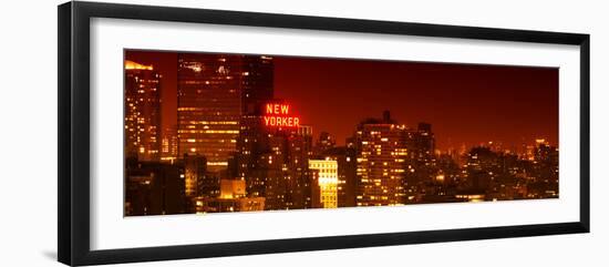 Panoramic - The New Yorker - Manhattan - New York City - United States-Philippe Hugonnard-Framed Photographic Print