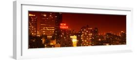 Panoramic - The New Yorker - Manhattan - New York City - United States-Philippe Hugonnard-Framed Photographic Print